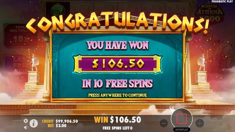 bonus win